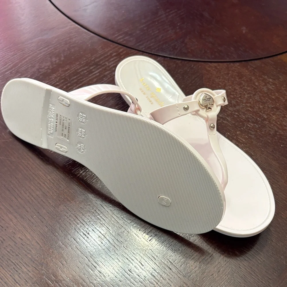 Kate Spade Women's White Sandals - Picture 2 of 2